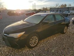 Salvage cars for sale at Barberton, OH auction: 2015 Toyota Camry LE