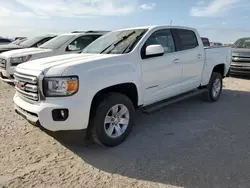 Flood-damaged cars for sale at auction: 2018 GMC Canyon SLE