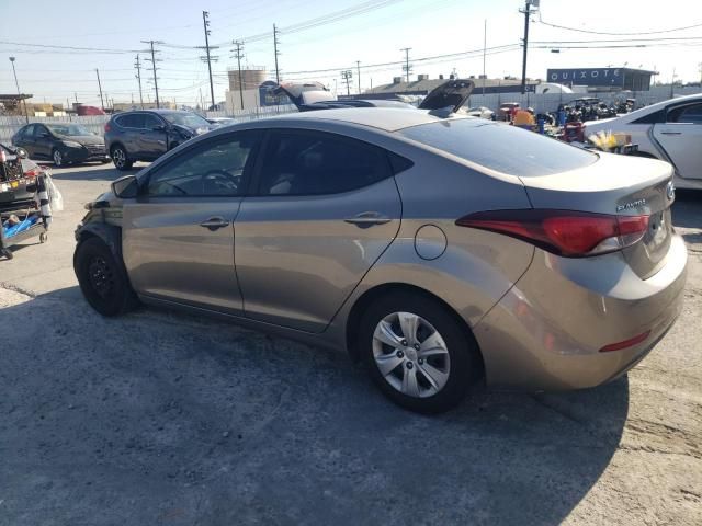 2016 Hyundai Elantra SE