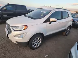 2018 Ford Ecosport SE en venta en Brighton, CO