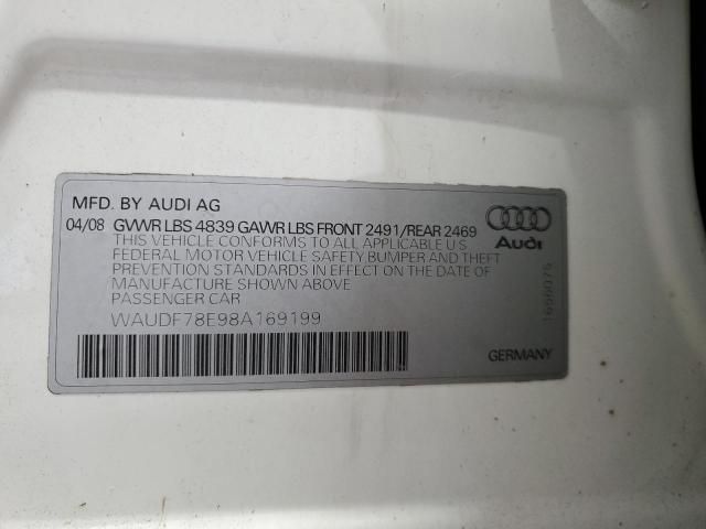 2008 Audi A4 2.0T Quattro