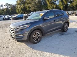 Salvage cars for sale at Ocala, FL auction: 2017 Hyundai Tucson Limited