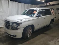 Chevrolet salvage cars for sale: 2017 Chevrolet Tahoe K1500 Premier