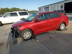 KIA salvage cars for sale: 2022 KIA Rio LX