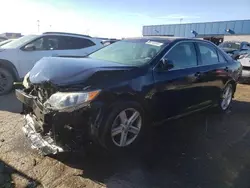 Salvage cars for sale at Woodhaven, MI auction: 2012 Toyota Camry Base