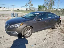 Salvage cars for sale at Augusta, GA auction: 2017 Hyundai Sonata SE