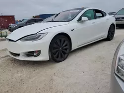 Salvage cars for sale at Arcadia, FL auction: 2017 Tesla Model S