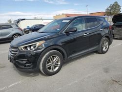 Salvage cars for sale at Anthony, TX auction: 2017 Hyundai Santa FE Sport