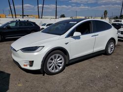 Tesla Model x Vehiculos salvage en venta: 2017 Tesla Model X