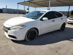 Salvage cars for sale from Copart Anthony, TX: 2013 Dodge Dart SE