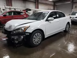 Salvage cars for sale at Elgin, IL auction: 2012 Honda Accord LX