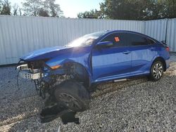 Honda salvage cars for sale: 2017 Honda Civic EX