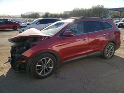 Salvage cars for sale at Las Vegas, NV auction: 2017 Hyundai Santa FE SE