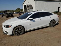 Chevrolet salvage cars for sale: 2016 Chevrolet Malibu LT