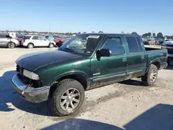 Chevrolet s10 salvage cars for sale: 2002 Chevrolet S Truck S10