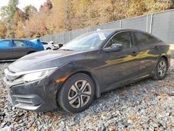 Honda salvage cars for sale: 2016 Honda Civic LX