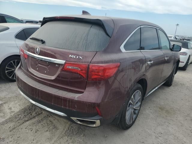 2018 Acura MDX Technology