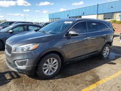 KIA salvage cars for sale: 2017 KIA Sorento LX