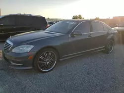 Salvage cars for sale from Copart Mentone, CA: 2010 Mercedes-Benz S 550