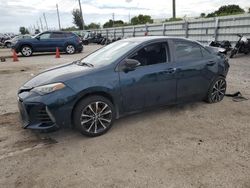 Toyota Corolla l salvage cars for sale: 2017 Toyota Corolla L