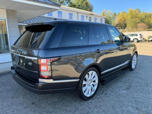 2016 Land Rover Range Rover Supercharged