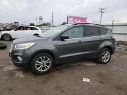 Salvage cars for sale at Chicago Heights, IL auction: 2017 Ford Escape SE