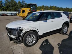 Salvage cars for sale at Eldridge, IA auction: 2021 Chevrolet Trailblazer LS