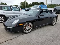 Salvage vehicles for parts for sale at auction: 2009 Porsche 911 Carrera Cabriolet