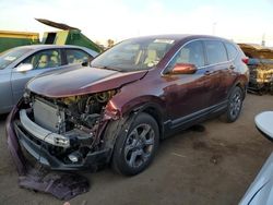 Salvage cars for sale at Brighton, CO auction: 2018 Honda CR-V EXL