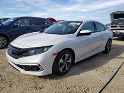 Honda salvage cars for sale: 2021 Honda Civic LX