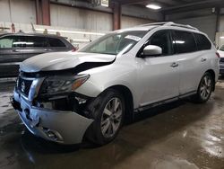 Salvage cars for sale from Copart Elgin, IL: 2015 Nissan Pathfinder S