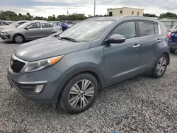 Flood-damaged cars for sale at auction: 2014 KIA Sportage EX