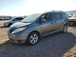 Salvage cars for sale at Phoenix, AZ auction: 2014 Toyota Sienna LE