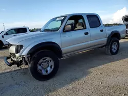 Salvage cars for sale at Arcadia, FL auction: 2004 Toyota Tacoma Double Cab Prerunner