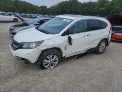 Salvage cars for sale at North Billerica, MA auction: 2013 Honda CR-V EXL