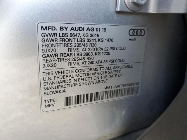 2019 Audi Q7 Premium Plus