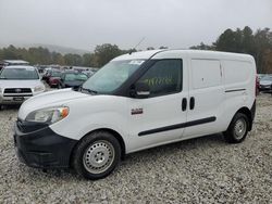 Salvage cars for sale at West Warren, MA auction: 2017 Dodge RAM Promaster City