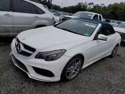 Salvage cars for sale at Midway, FL auction: 2016 Mercedes-Benz E 400