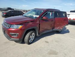 Jeep salvage cars for sale: 2021 Jeep Compass Latitude