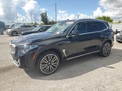 Salvage cars for sale at Miami, FL auction: 2025 BMW X5 Sdrive 40I