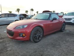 Salvage cars for sale at Arcadia, FL auction: 2015 Mazda MX-5 Miata SE