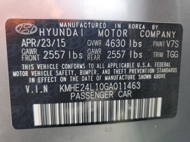 2016 Hyundai Sonata Hybrid