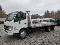 Salvage trucks for sale at West Warren, MA auction: 2015 Hino 195