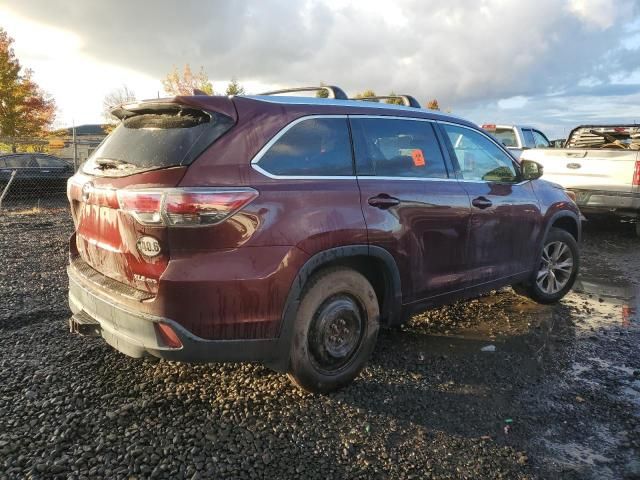 2015 Toyota Highlander XLE