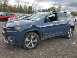 Jeep salvage cars for sale: 2020 Jeep Cherokee Limited