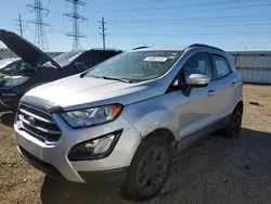 Salvage cars for sale at Elgin, IL auction: 2018 Ford Ecosport SE