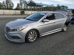 2017 Hyundai Sonata Sport en venta en Spartanburg, SC