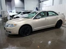 Salvage cars for sale at Ham Lake, MN auction: 2007 Lincoln MKZ