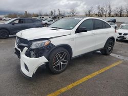 Mercedes-Benz gle-Class salvage cars for sale: 2018 Mercedes-Benz GLE Coupe 43 AMG