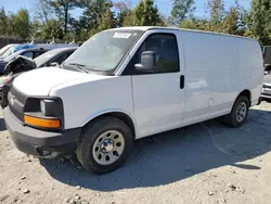 Salvage cars for sale from Copart Waldorf, MD: 2014 Chevrolet Express G1500